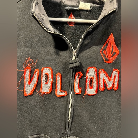 Volcom V Stone Full Zip Fleece Sweatshirt - Picture 5 of 13
